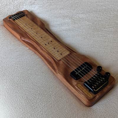 Mini Travel Headless Lap Steel Guitar – Mahogany & Maple, P90 Pickup, Gig Bag image 6