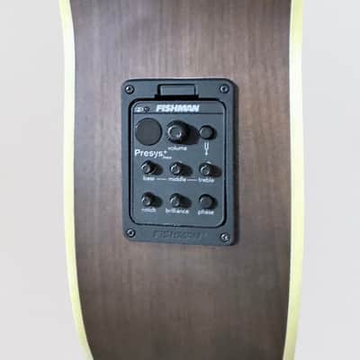 Warwick Rockbass Alien Deluxe 4 String Fretless Acoustic Electric Bass Guitar - Natural image 9