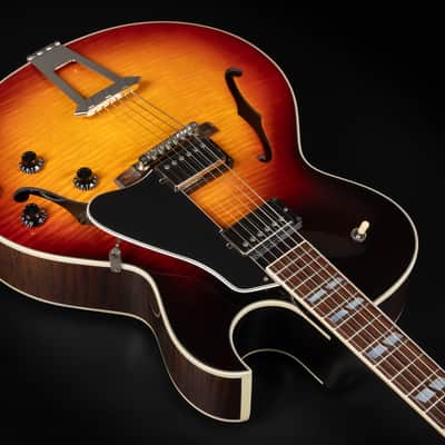 2016 Gibson Memphis ES-175 Figured - Vintage Sunburst | USA Custom Hollowbody Archtop Jazz Guitar 3.3kg | CoA OHSC image 8