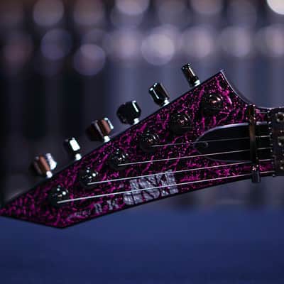 ESP M-II ctm neck thru castmetal pink hiendguitar special run image 7