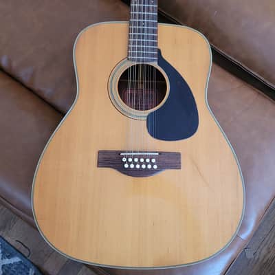 Vintage Yamaha FG-230 Red Label 12-String Acoustic Guitar MIJ Nippon Gakki Japan 1968-1972 image 7