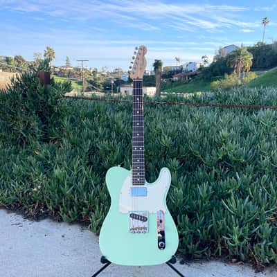 Fender American Performer Telecaster Hum Satin Surf Green Rosewood Fretboard 2023(VIDEO!) image 2