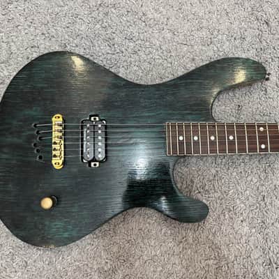 Vika Custom Shop Shape of Mayones Regius Superstrat Electric Guitar Djent machine solid body Boutique Unique Metal machine Unique Electric Guitar Onehumb Seymour Duncan Single pickup image 2