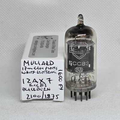 ***SUPER RARE*** Mullard ECC83 1600 F4 Balanced Single NOS 12AX7 12AX7A