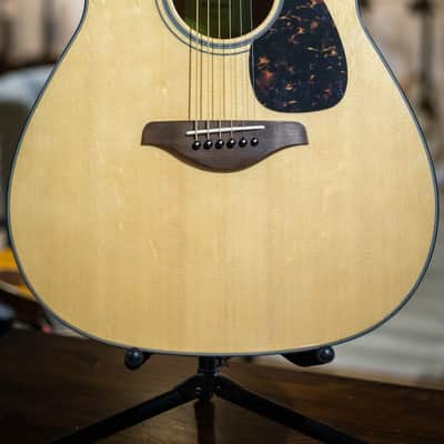Yamaha FGX800C Dreadnought Acoustic-Electric Guitar image 3