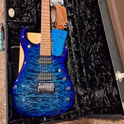 Ernie Ball Music Man JP15 2015 - Blue Burst image 8
