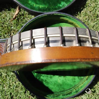 Vintage 1923 Vega Style X No. 9 Tenor Banjo w/ Original Hardshell Case - a Century Old - WOW! image 8