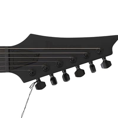 Ibanez RGRTB621 Iron Label Guitar Black Flat B Stock image 4