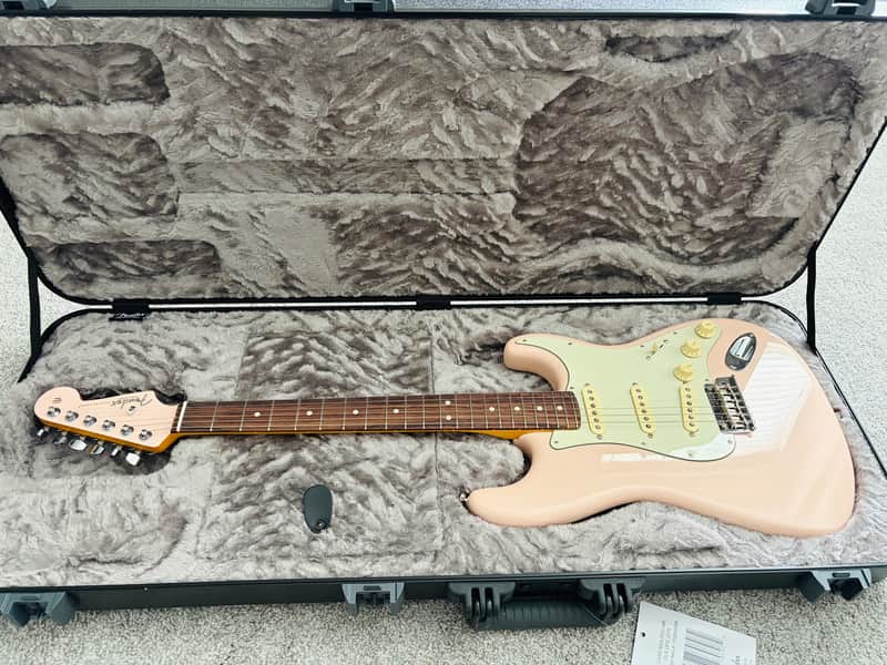 Rare Fender FSR 70th Anniversary American Professional II Stratocaster - Shell Pink w/ Matching Headstock image 1