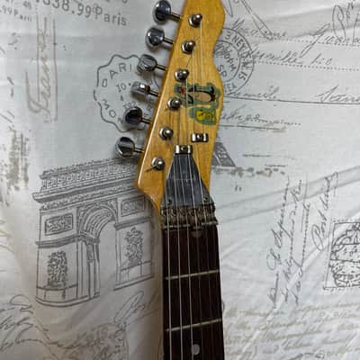 Super Rare 1965 Micro-Frets Signature In Sunburst Finish Special Ordered "Nashville" Custom Headstock image 2
