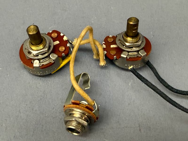 Fender Telecaster Precision Bass CTS Pots/Capacitor/Jack 1965 image 1