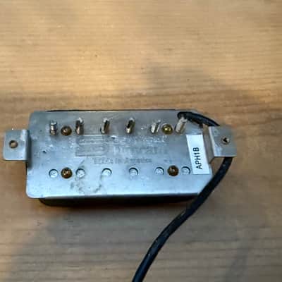 Vintage 1990's Seymour Duncan APH-1b Alnico II Pro Bridge Humbucker Pickup - Zebra image 4