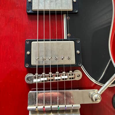 Gibson Custom Shop '61 Les Paul SG Standard Reissue with Vibrola 2000 Cherry image 8