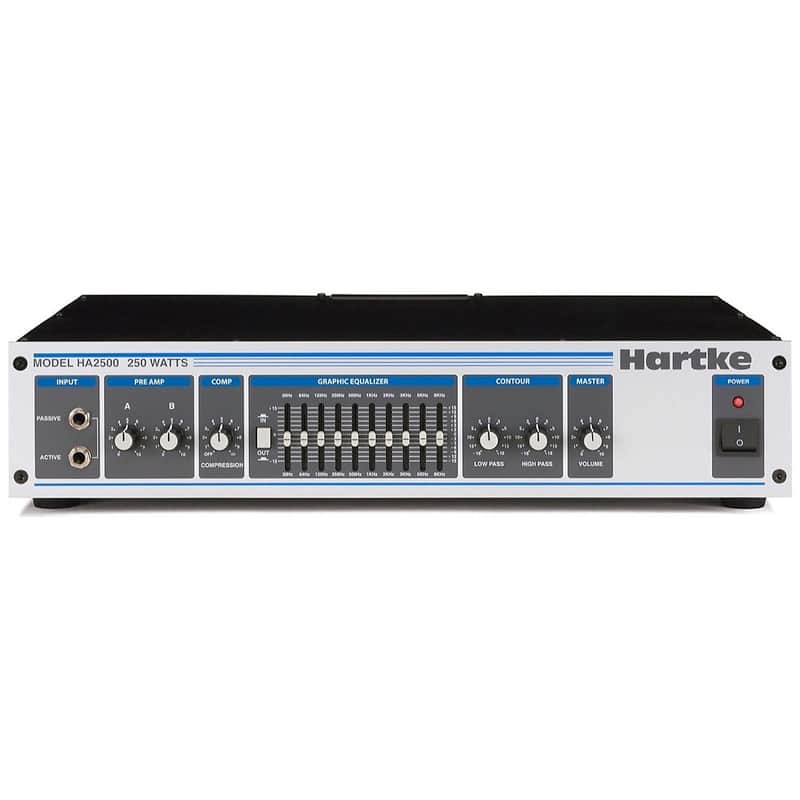 Hartke HA2500 250-Watt Bass Amp Head | Reverb