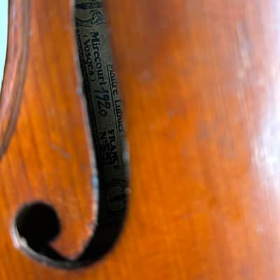 Laberte Marc  4/4 vintage violin image 14