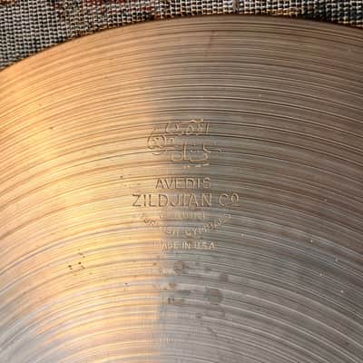 Vintage Zildjian 1960s New Beat Hihats 14” Only 814 1298 g Light SMOOTH Tone! EARLY NEW BEATS image 5