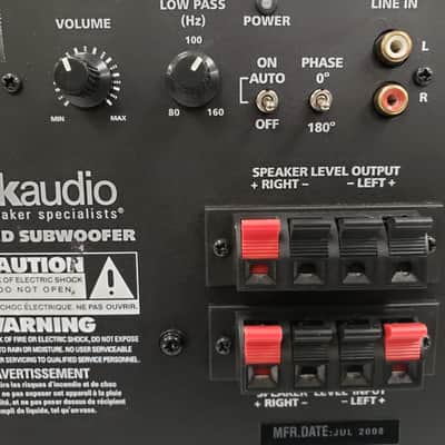 Polk PSW10 Bild 5