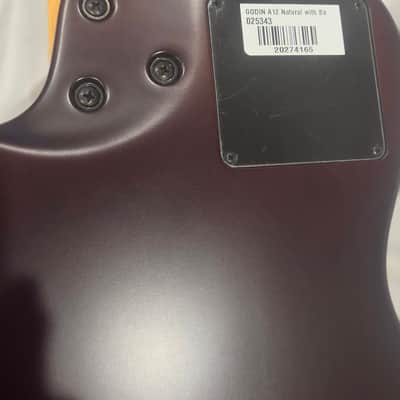 Godin A12 SG Solid Cedar Cutaway 12-String with Electronics 2010s - Natural Semi-Gloss image 11