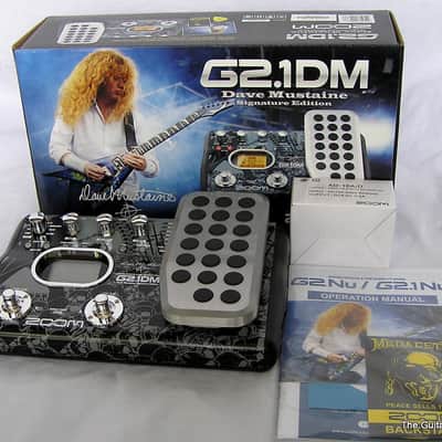 Zoom G2.1DM Dave Mustaine Signature Multi Effects Guitar Pedal