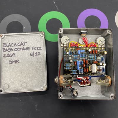 Black Cat Bass Octave Fuzz 2012 - Black Sparkle image 6