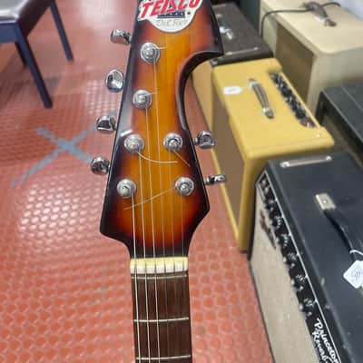 Tiesco (?) ET-460 electric guitar 1960,s - Sunburst image 3