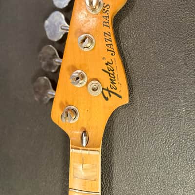 Vintage Fender 1974 Jazz Bass Neck - Natural, Maple with Pearl Blocks! SOLD AS-IS, Trades welcome! Bild 3