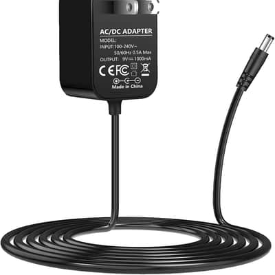 Replacement for Boss 9V PSA Adapter Guitar Pedal Power Supply Compatible with Boss PSA-120S ME-80 ME-70 ME-25 ME-50B GT-100 GT-1 GT-10 AD-10 BR-80 BR-600 DB-88 DB-90 CE-2B RE-20 RC-1 RC-3 image 1