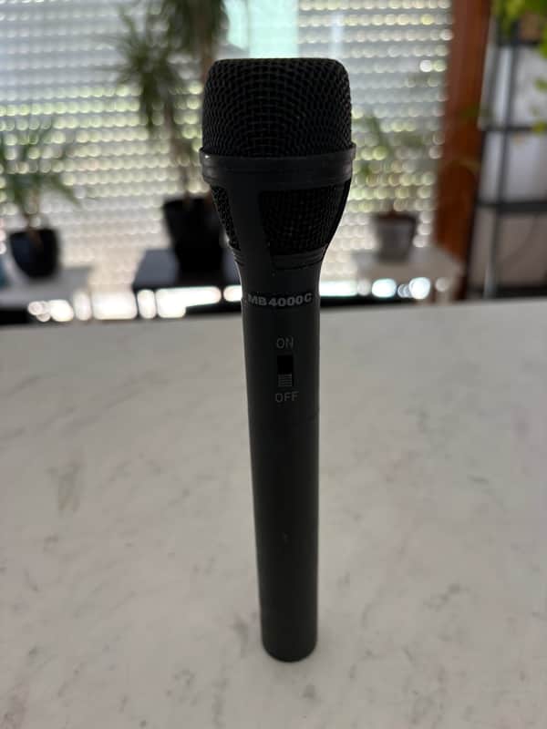 Audio-Technica M4000S Unidirectional Dynamic Microphone 2010s - Black image 1