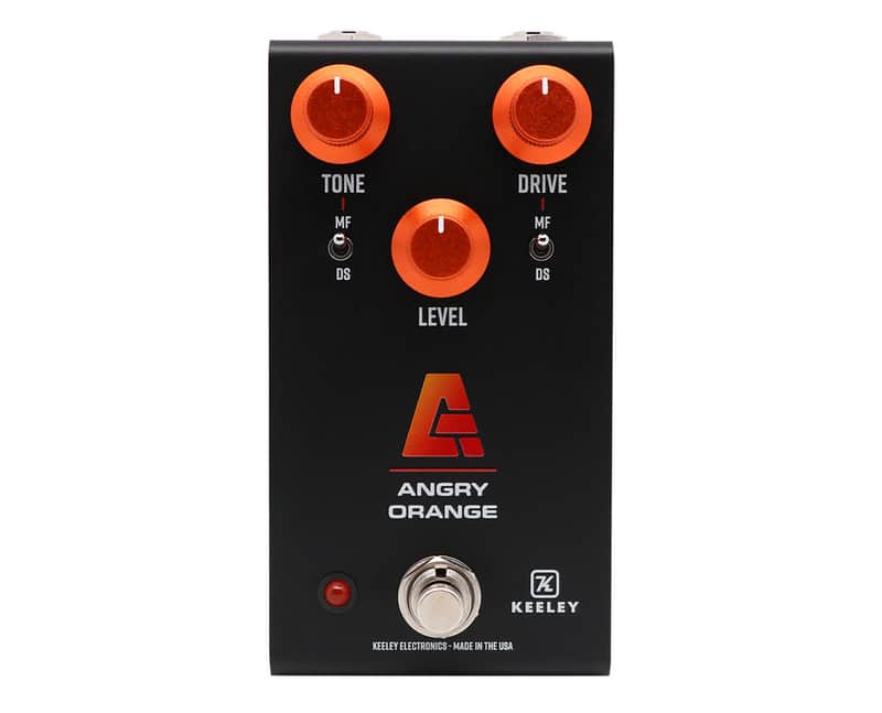 Keeley Angry Orange 4-in-1 Distortion/Fuzz Pedal - Open Box image 1