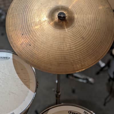 Pearl Export 5 Piece Drum Kit w/Cymbals & Hardware - Antique White (1990's) image 8