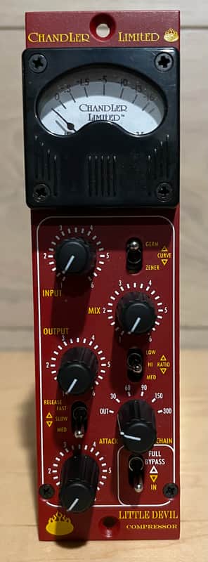 Chandler Limited Little Devil Equalizer 500 Series EQ Module - Red- ##MINT##