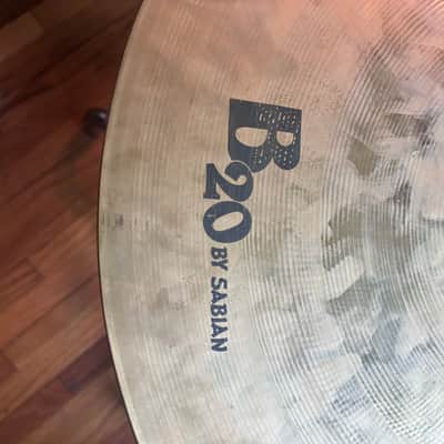 Restored Sabian 18” B20 Crash/Ride made in Italy 1982 - Traditional image 6