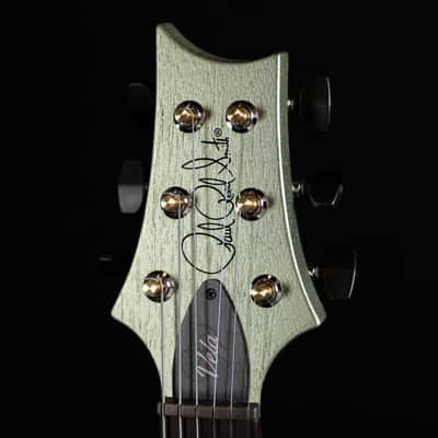 PRS S2 Vela Satin Semi-Hollow Electric Guitar - Mavis Mint Metallic image 10