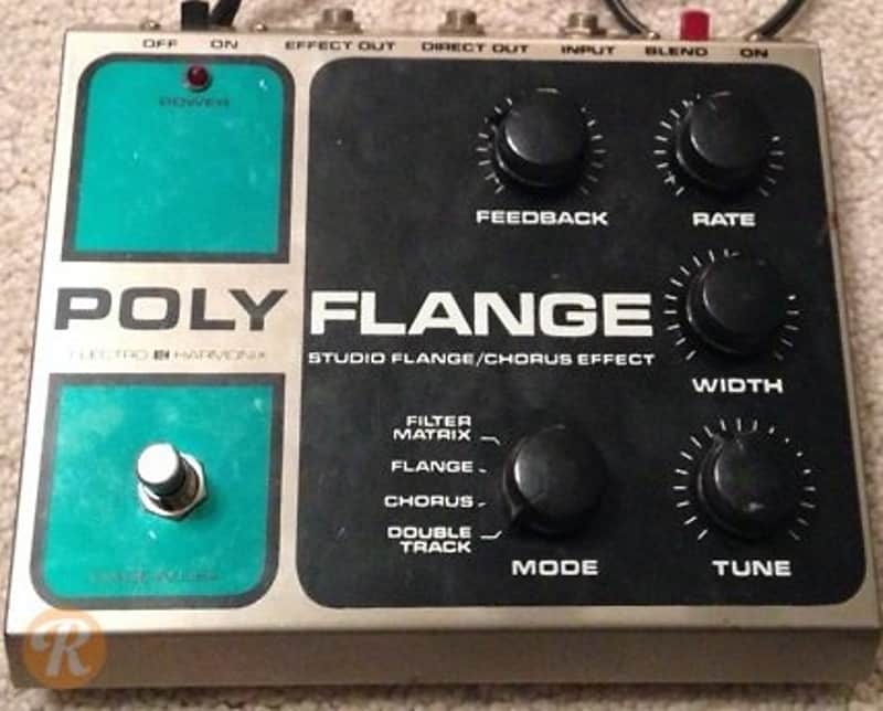 ギター ELECTRO HARMONIX POLY FLANGE Electro-Harmonix Poly Flange | Reverb