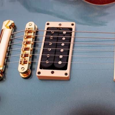1973 Gibson Les Paul Deluxe Blue image 12