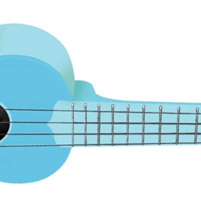 Stagg Soprano Ukulele Ocean Blue with Gig Bag Full Size Beginner Model Uke image 1