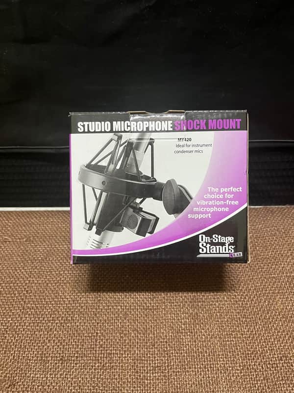 On-Stage MY420 Shock Mount - Black image 1