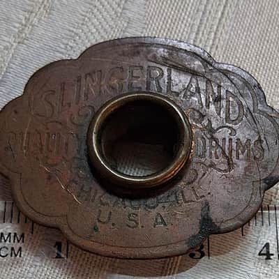 1940s Slingerland Cloud Badge image 6