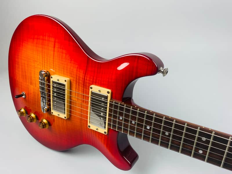 Hamer Studio Sunburst - I want you to want me- 1994 Cherry image 1