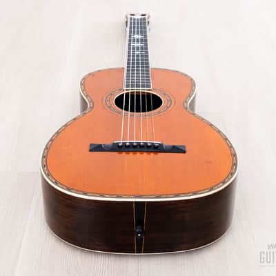 1890s Lyon & Healy Size 1 Vintage Parlor Acoustic Guitar, Adirondack Spruce & Brazilian Rosewood, Collector-Grade image 11