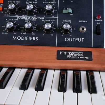 Original 70's Moog Minimoog Model D Signed By Bob Moog! image 5