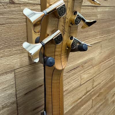 Warwick Teambuilt Streamer LX 2025 Limited Edition 5- string bass  - Honey Sunset Burst. 8lbs 3oz w/gig bag + goodies. New! image 18