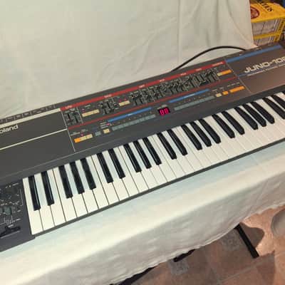 Roland Juno-106 61-Key Synth 1984 UNICORN -> SERVICED + Calzone flight case image 2