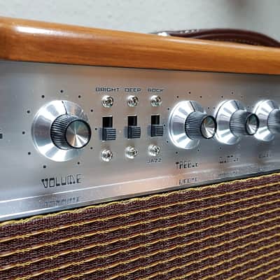 D-Tone Steel String Super 100w head - Natural Beech image 5