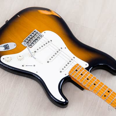 1983 Fender Fullerton American Vintage ‘57 Stratocaster Sunburst w/ Case, Hangtags image 9