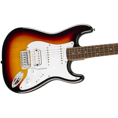 Immagine Squier Affinity Stratocaster Junior HSS 3TS 3-Color Sunburst - Electric Guitar - 4