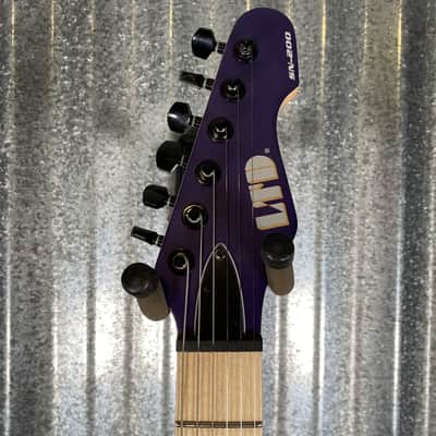ESP LTD SN-200HT Hard Tail Dark Metallic Purple Satin Guitar SN200HTMDMPS #1737 Used image 3