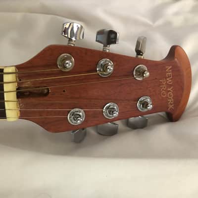 New York Pro Ovation Copy Acoustic Electric Guitar NICE image 5