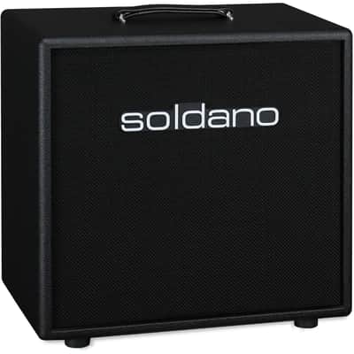 Soldano Cab CLSD 112 Guitar Speaker Cabinet (60 Watts, 1x12"), Black, 16 Ohms image 1