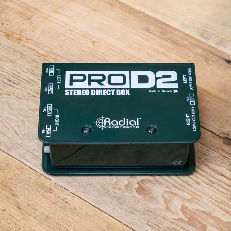 Radial Engineering ProD2 2-Channel Passive Instrument Direct Box U285375 image 1